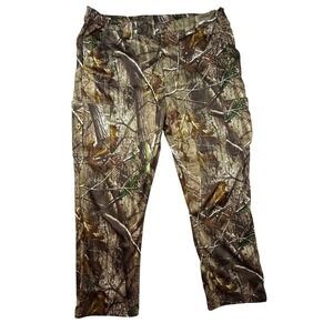 ScentLok Mens 2XL Realtree Camo Cargo Hunting Pants Camouflage gorpcore